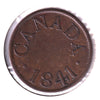 LC-13B 1841 Lower Canada Half Penny, Bank Token, F-VF (F15)