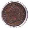NS-1D2 1832 Nova Scotia George IV Thistle Half Penny Token VF-EF (VF30)