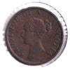 NS-1F5 1843 Nova Scotia Victoria Thistle Half Penny Token Very Fine (VF20)