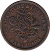 LC-5A5 No Date (1838) Lower Canada, Banque du Peuple Montreal Un Sou Fine (F-12)