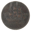 PE-10-29 (1835) PEI Ships, Colonies & Commerce Token VF-EF (VF30)