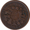 LC-5A1 No Date (1838) Lower Canada, Banque du Peuple Montreal Un Sou Very Good (VG-8)
