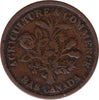 LC-5A1 No Date (1838) Lower Canada, Banque du Peuple Montreal Un Sou Very Good (VG-8)