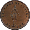 PC-3 1852 Province of Canada Quebec Bank Half Penny Token EF-AU $