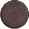 LC-31C No date Lower Canada Un Sou, Agriculture & Commerce Bank Token, Very Good (VG8)