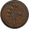 LC-27A1 No Date Lower Canada Un Sou, Agriculture & Commerce Bank Token Very Fine (VF-20)