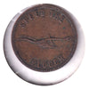 PE-5B1 No Date (1860) PEI Speed the Plough, Success to the Fisheries Token Fine (F12)