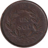 LC-31C No date Lower Canada Un Sou, Agriculture & Commerce Bank Token, Fine (F12)