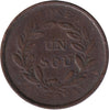 LC-27A1 No Date Lower Canada Un Sou, Agriculture & Commerce Bank Token, Fine (F-12)