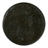 LC-46A3 1812 Lower Canada Half Penny Token VF-EF (VF30)