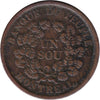 LC-5A3 (1838) Lower Canada Banque du Peuple, Montreal Un Sou, Very Fine (VF20)