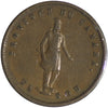 PC-3 1852 Province of Canada Quebec Bank Half Penny Bank Token Fine (F12)