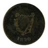 LC-60-17 1820 Lower Canada Bust & Harp Pointy Left Lobe Token AU-UNC (AU55) $