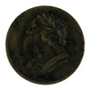 LC-60-17 1820 Lower Canada Bust & Harp Pointy Left Lobe Token AU-UNC (AU55) $
