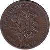 LC-5A5 No Date (1838) Lower Canada, Banque du Peuple Montreal Un Sou Very Good (VG-8)