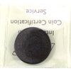 LC-8A1 1837 Province of Canada Un Sou Half Penny Bank Token ICCS Cert. EF40 (BR #522)