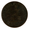 LC-48A2 1812 Lower Canada 2 Leaves 3 Daises Tiffen Half Penny Token Very Good (VG8)