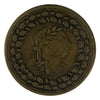 LC-48C2 1812 Lower Canada Clockwise Wreath, Tiffen Half Penny Token Very Fine (VF20)