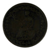LC-54C1 1814 Lower Canada Spread Eagle Large Shield Half Penny Token Very Good (VG8)