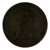 LC-54D2 1815 Lower Canada Spread Eagle Half Penny Bank Token Fine (F12)