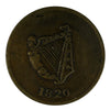 LC-60-9 1820 Lower Canada Bust & Harp Brass Token Extra Fine (EF40) LC-60C1