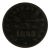 UC-12B2 1833 Upper Canada To Facilitate Trade Half Penny Token VG-F (VG10)