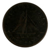 UC-12B2 1833 Upper Canada To Facilitate Trade Half Penny Token VG-F (VG10)
