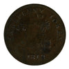 LC-48A1 1812 Lower Canada 4 Leaves 4 Daises Tiffin Token EF-AU (EF45) $