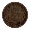 LC-8B2 1837 Lower Canada Quebec Bank Half Penny Token Very Good (VG8)