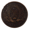 LC-8D1 1837 Lower Canada, Bank of Montreal Half Penny Token Fine (F12)