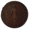 LC-8D1 1837 Lower Canada, Bank of Montreal Half Penny Token Fine (F12)