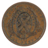 LC-9B2 1837 Lower Canada Quebec Bank One Penny Token Fine (F12)
