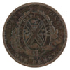 LC-9B2 1837 Lower Canada Quebec Bank One Penny Token VG-F (VG10)