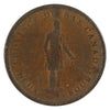 LC-9C2 1837 Lower Canada Banque du Peuple One Penny Token VG-F (VG10)