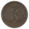 LC-9C2 1837 Lower Canada Banque du Peuple One Penny Token G-VG (G6)