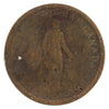 LC-9C2 1837 Lower Canada Banque du Peuple One Penny Token Good (G4)