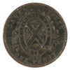 LC-9D2 1837 Lower Canada Bank of Montreal One Penny Token Fine (F12)