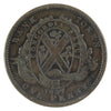 LC-9D2 1837 Lower Canada Bank of Montreal One Penny Token Very Good (VG8)
