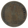 LC-9D2 1837 Lower Canada Bank of Montreal One Penny Token Very Good (VG8)