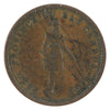 LC-9D3 1837 Lower Canada Bank of Montreal One Penny Token VG-F (VG10)