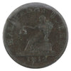 LC-48B1 1812 Lower Canada Imitation Tiffin Half Penny Token VF-EF (VF30)