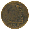 LC-48C3 1812 Lower Canada Imitation Tiffin Half Penny Token F-VF (F15)