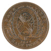 PC-1B6 1844 Province of Canada Bank of Montreal Half Penny Token VF-EF (VF30)