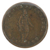 PC-3 1852 Province of Canada Quebec Bank Half Penny Token VF-EF (VF30)