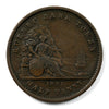 PC-3 1852 Province of Canada Quebec Bank Half Penny Token Very Fine (VF20)