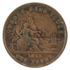PC-4 1852 Province of Canada Quebec Bank Penny Token VF-EF (VF30)