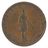 PC-4 1852 Province of Canada Quebec Bank Penny Token Fine (F12)