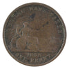 PC-4 1852 Province of Canada Quebec Bank Penny Token VG-F (VG10)