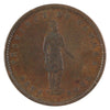 PC-4 1852 Province of Canada Quebec Bank Penny Token Very Good (VG8)