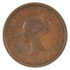 NB-2A 1843 New Brunswick Victoria Dei Gratia Regina Penny Token Fine (F12)